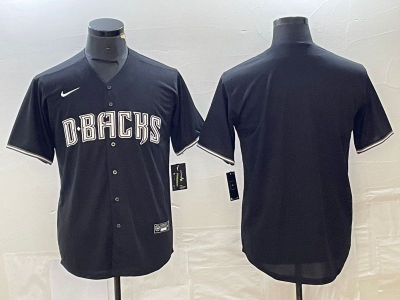 Men Arizona Diamondback Blank Black Game Nike 2023 MLB Jersey style 6->arizona diamondback->MLB Jersey